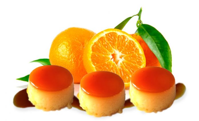 Falso tocinillo de naranja